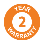 2 Year Warranty