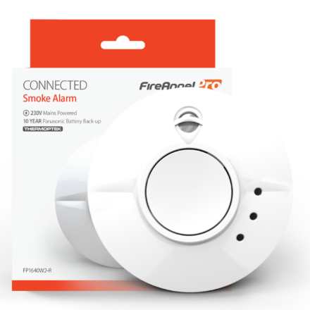 Pro Connected Smart Smoke Alarm, Mains Powered image