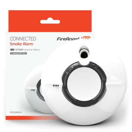 Pro Connected Smart Smoke Alarm, Battery Powered image