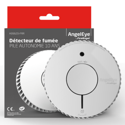 Détecteur de fumée optique, batterie à durée de vie de 10 ans image