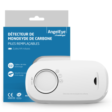 Détecteur de CO piles remplaçables image